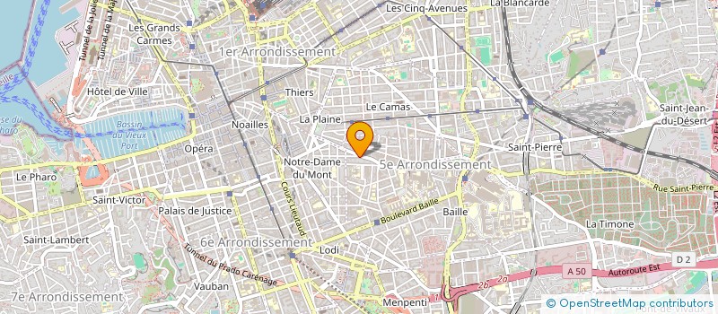 localisation de l'entreprise MONSIEUR XXX YOUSSRI NOURDINE  MARSEILLE