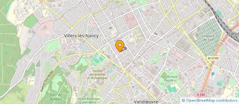 localisation de l'entreprise MONSIEUR XXXX AHMED MOHAMED AHMED  NANCY