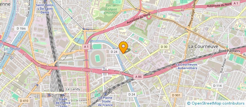 localisation de l'entreprise MONSIEUR XXXX MAMBU MAKENGELE  SAINT-DENIS