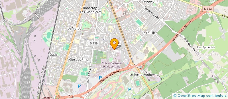 localisation de l'entreprise MONSIEUR YAACOUB KHOUAKHI  LE MANS