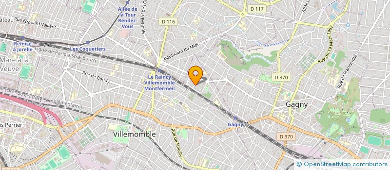 localisation de l'entreprise MONSIEUR YAACOV AVNER ABEHASSERA  VILLEMOMBLE