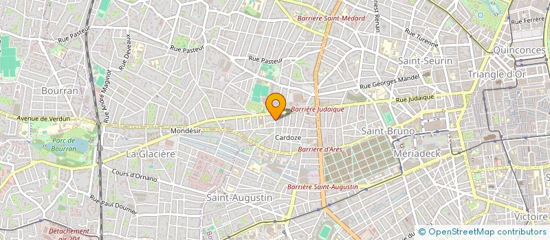 localisation de l'entreprise MONSIEUR YACER ADLANE  BORDEAUX