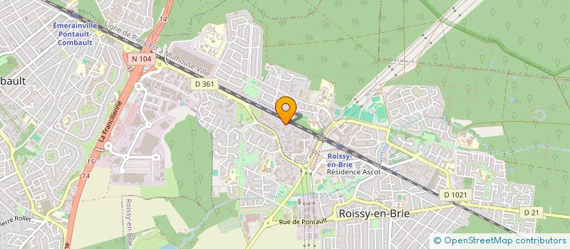 localisation de l'entreprise MONSIEUR YACIN ABDESSAIED  ROISSY-EN-BRIE