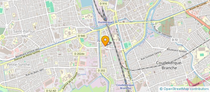 localisation de l'entreprise MONSIEUR YACIN BEN NSIB à DUNKERQUE