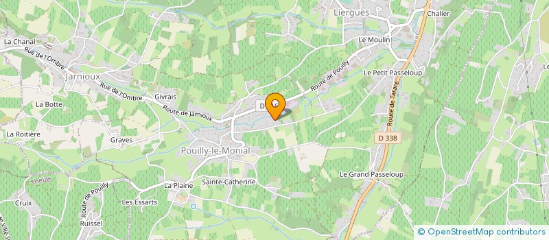 localisation de l'entreprise MONSIEUR YACIN BENJADDI à PORTE-DES-PIERRES-DOREES