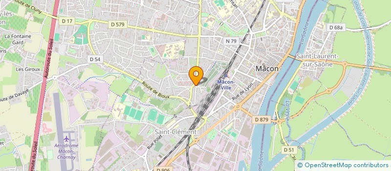 localisation de l'entreprise MONSIEUR YACIN DJANDOUBI  MACON