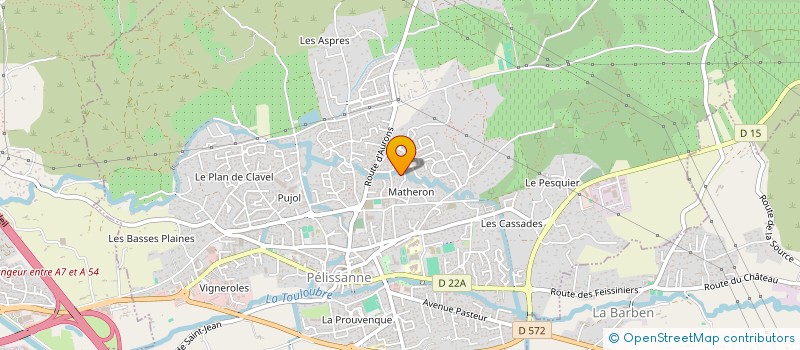 localisation de l'entreprise MONSIEUR YACINE ABBACI MEDJDOUB à PELISSANNE