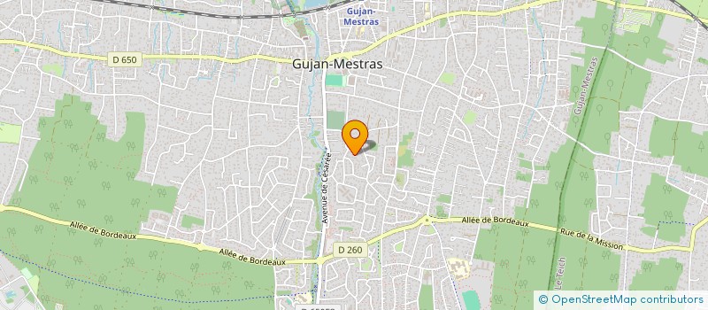 localisation de l'entreprise MONSIEUR YACINE ADAMON  GUJAN-MESTRAS