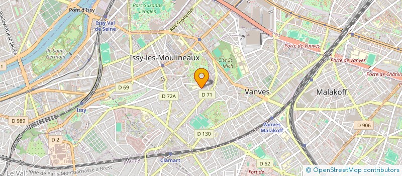 localisation de l'entreprise MONSIEUR YACINE ADJILLI à ISSY-LES-MOULINEAUX