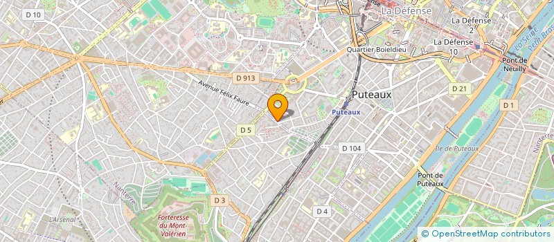 localisation de l'entreprise MONSIEUR YACINE AHMED YAHIA  PUTEAUX