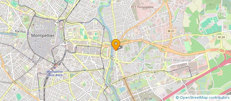 localisation de l'entreprise MONSIEUR YACINE AHNOUDJ à MONTPELLIER