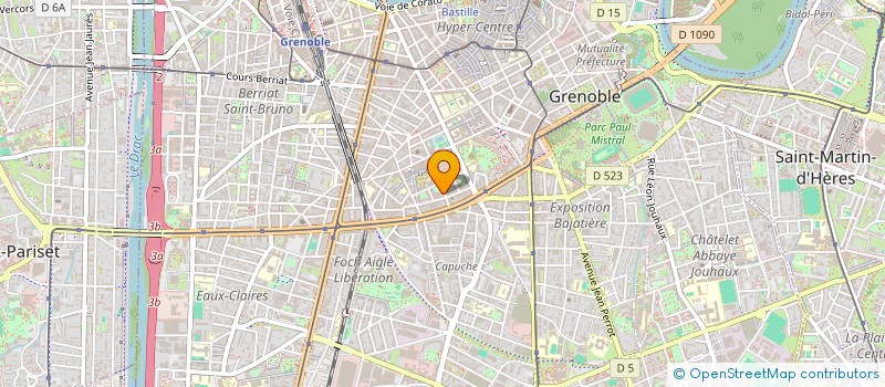 localisation de l'entreprise MONSIEUR YACINE AISSANI à GRENOBLE