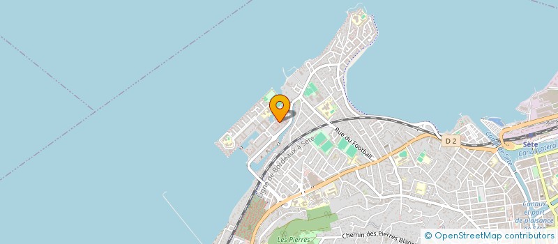 localisation de l'entreprise MONSIEUR YACINE AIT BARAZOUK  SETE