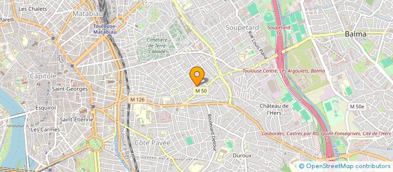 localisation de l'entreprise MONSIEUR YACINE AIT SI MAMMAR à TOULOUSE