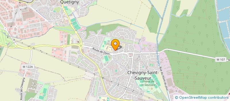 localisation de l'entreprise MONSIEUR YACINE AITABDELKADER  CHEVIGNY-SAINT-SAUVEUR