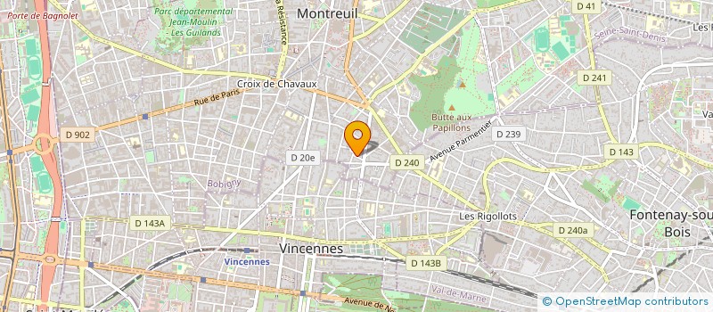 localisation de l'entreprise MONSIEUR YACINE ALIOUA à MONTREUIL