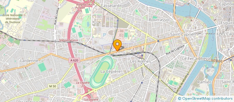 localisation de l'entreprise MONSIEUR YACINE ALLAF à TOULOUSE