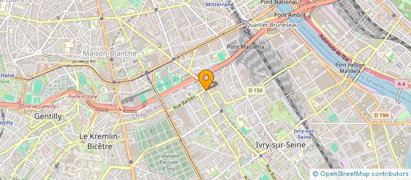 localisation de l'entreprise MONSIEUR YACINE ALLAM  IVRY-SUR-SEINE