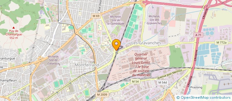 localisation de l'entreprise MONSIEUR YACINE AMMAR  CLERMONT-FERRAND