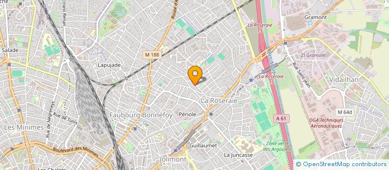 localisation de l'entreprise MONSIEUR YACINE AMRI à TOULOUSE