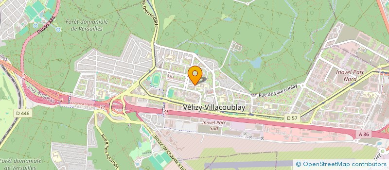 localisation de l'entreprise MONSIEUR YACINE ARAR  VELIZY-VILLACOUBLAY