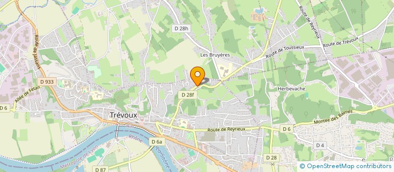localisation de l'entreprise MONSIEUR YACINE ASSOULI à TREVOUX