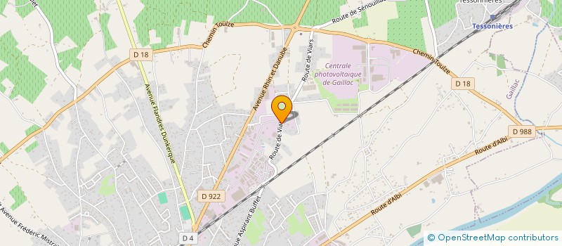 localisation de l'entreprise MONSIEUR YACINE ATTAHIRI  GAILLAC