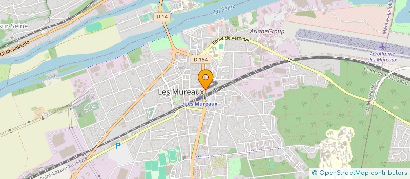 localisation de l'entreprise MONSIEUR YACINE AZHARI à LES MUREAUX