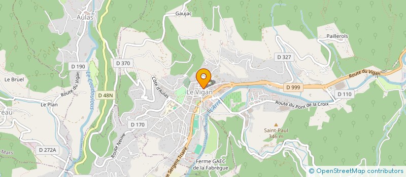 localisation de l'entreprise MONSIEUR YACINE BABCHIA  LE VIGAN