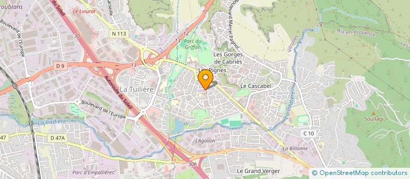 localisation de l'entreprise MONSIEUR YACINE BAGHIT à VITROLLES