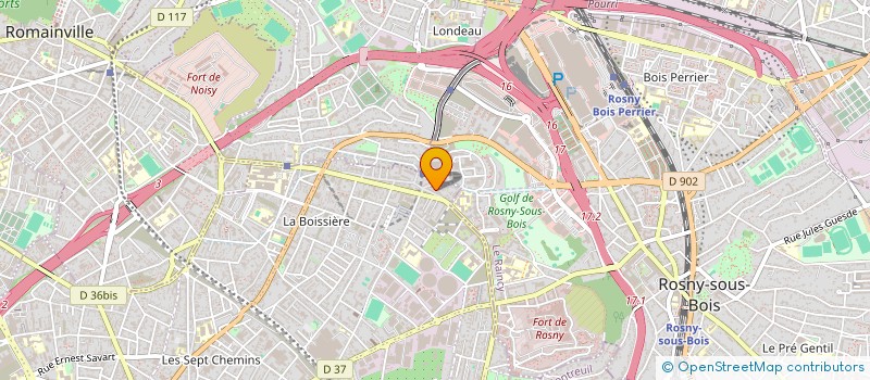 localisation de l'entreprise MONSIEUR YACINE BAZIZ à MONTREUIL
