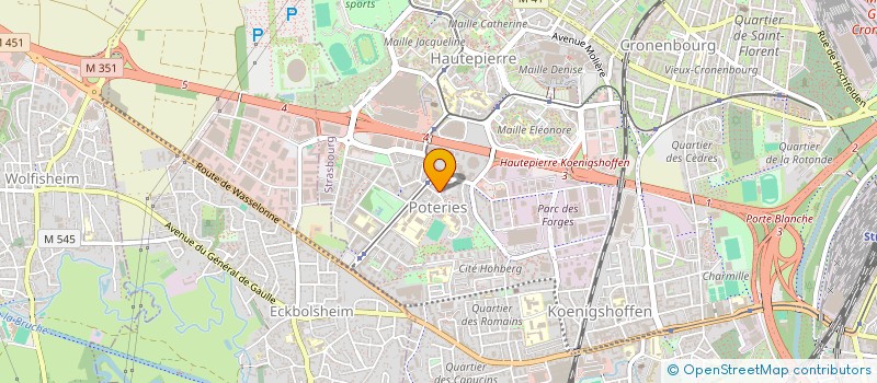 localisation de l'entreprise MONSIEUR YACINE BEDDIAR à STRASBOURG