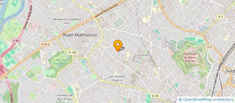 localisation de l'entreprise MONSIEUR YACINE BELAROUSSI à RUEIL-MALMAISON