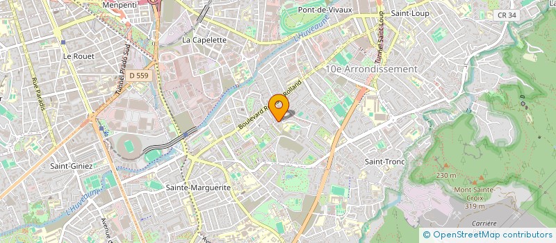 localisation de l'entreprise MONSIEUR YACINE BELBACHIR à MARSEILLE