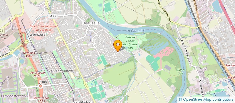 localisation de l'entreprise MONSIEUR YACINE BELGHACHE  BLAGNAC