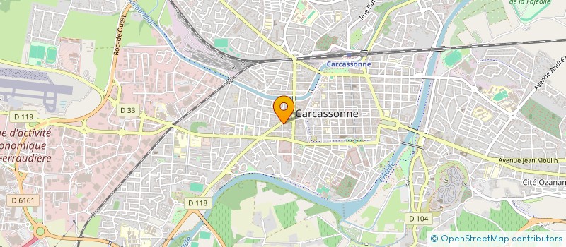 localisation de l'entreprise MONSIEUR YACINE BELHADJ à CARCASSONNE
