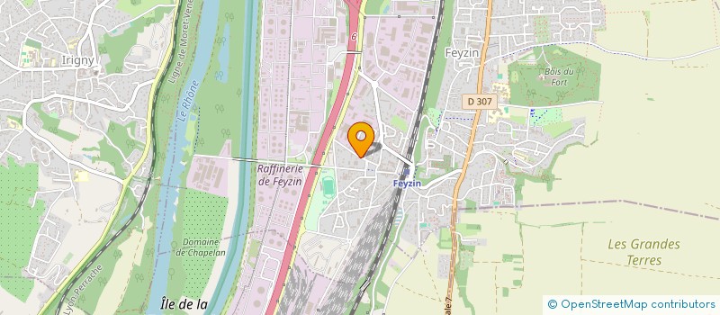 localisation de l'entreprise MONSIEUR YACINE BELKADI  FEYZIN