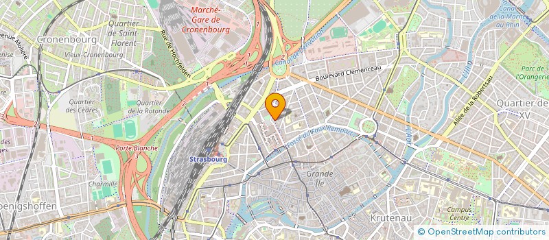 localisation de l'entreprise MONSIEUR YACINE BEN AMMAR  STRASBOURG