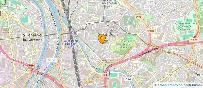 localisation de l'entreprise MONSIEUR YACINE BEN HENDA  SAINT-DENIS