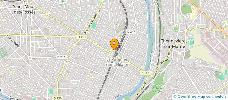 localisation de l'entreprise MONSIEUR YACINE BEN SALAH  CHAMPIGNY-SUR-MARNE