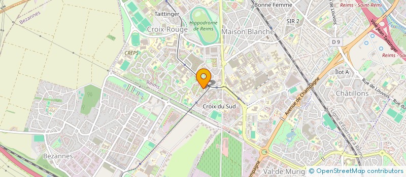 localisation de l'entreprise MONSIEUR YACINE BENALI  REIMS