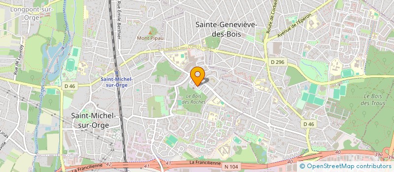 localisation de l'entreprise MONSIEUR YACINE BENBRAHIM  SAVIGNY-LE-TEMPLE