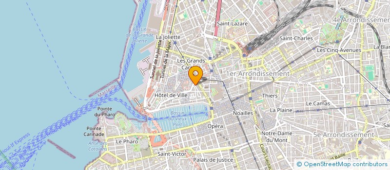 localisation de l'entreprise MONSIEUR YACINE BENDALI à MARSEILLE