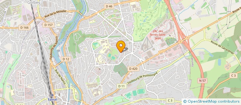 localisation de l'entreprise MONSIEUR YACINE BENDJEMA  EPINAL