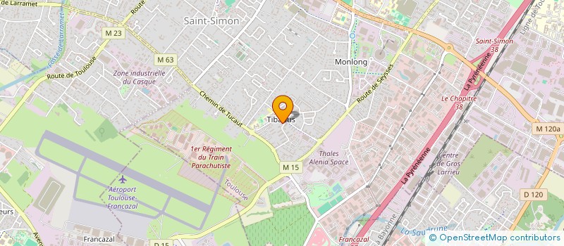 localisation de l'entreprise MONSIEUR YACINE BENGOUA à TOULOUSE