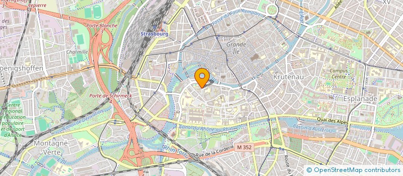 localisation de l'entreprise MONSIEUR YACINE BENHACENE à STRASBOURG