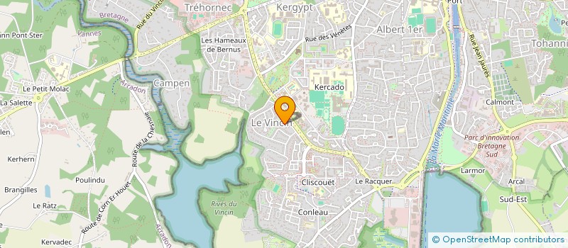 localisation de l'entreprise MONSIEUR YACINE BENIMOUCH à VANNES