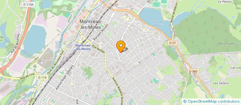 localisation de l'entreprise MONSIEUR YACINE BENKAHLA  MONTCEAU-LES-MINES