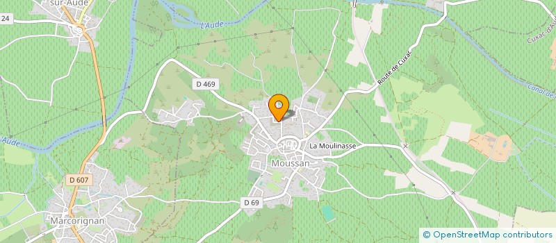 localisation de l'entreprise MONSIEUR YACINE BENMECHTA  MOUSSAN