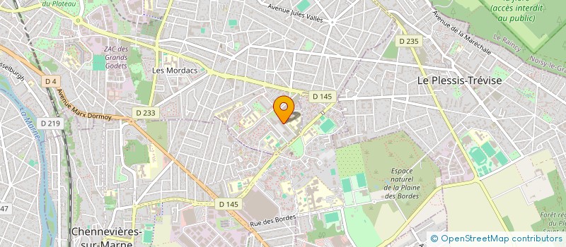 localisation de l'entreprise MONSIEUR YACINE BENSAAD  CHAMPIGNY-SUR-MARNE